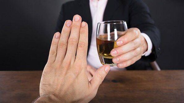 Rifiuto di alcol